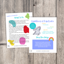 Load image into Gallery viewer, Whether you are a parent practicing yoga with your child, an educator, or a kids yoga teacher, this is a wonderful resource for children to build their own yoga and mindfulness practice. Use these cards as warm-up activities, brain breaks, a transition between activities, or simply as a fun and easy yoga sequence.