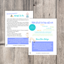 Load image into Gallery viewer, Whether you are a parent practicing yoga with your child, an educator, or a kids yoga teacher, this is a wonderful resource for children to build their own yoga and mindfulness practice. Use these cards as warm-up activities, brain breaks, a transition between activities, or simply as a fun and easy yoga sequence.