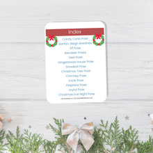 Load image into Gallery viewer, Christmas Themed Yoga Cards for Kids