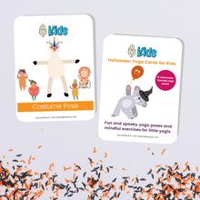 Load image into Gallery viewer, Halloween Yoga Cards for Kids