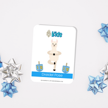 Load image into Gallery viewer, Hanukkah Themed Yoga Cards for Kids
