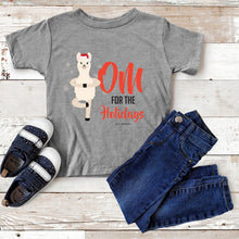 Load image into Gallery viewer, OM For The Holidays Toddler Short Sleeve Tee