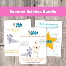 Load image into Gallery viewer, Summer Solstice Yoga Bundle for Kids
