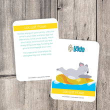 Load image into Gallery viewer, Beach Yoga Cards for Kids