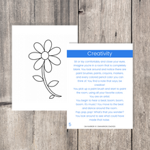 Load image into Gallery viewer, teacher, this is a wonderful resource for children to build their own yoga and mindfulness practice. Use these cards as warm-up activities, brain breaks, a transition between activities, or simply as a fun and engaging yoga and meditation activities.