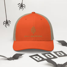 Load image into Gallery viewer, OM Warrior Trucker Cap: Halloween Edition