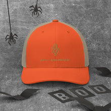 Load image into Gallery viewer, OM Warrior Trucker Cap: Halloween Edition