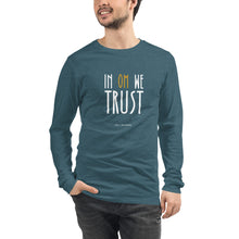 Load image into Gallery viewer, In OM We Trust Long Sleeve Tee