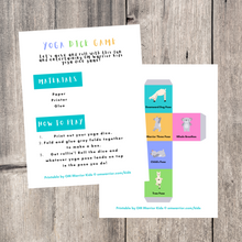 Load image into Gallery viewer, Whether you are a parent practicing mindfulness with your child, an educator, or a kids yoga teacher, this is a wonderful resource for children to build their own yoga and mindfulness practice. Use this printable as a fun activity to add to your yoga and mindfulness practice, or make it an interactive activity on its own!