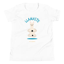 Load image into Gallery viewer, Llamaste Youth Short Sleeve T-Shirt