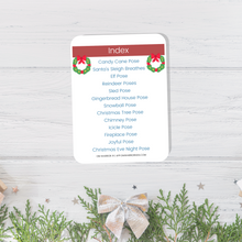 Load image into Gallery viewer, Christmas Themed Yoga Cards for Kids
