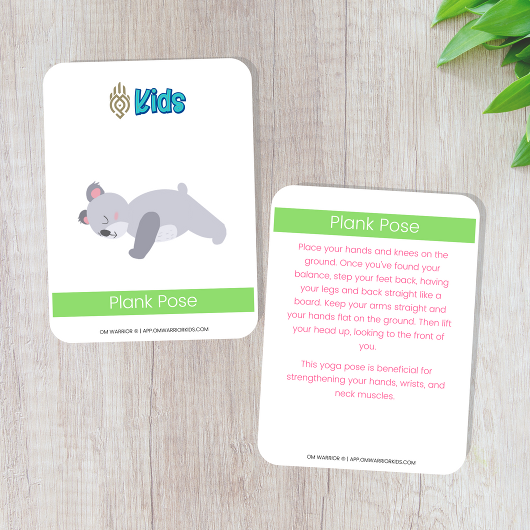 Energizing Yoga Cards for Kids