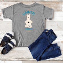 Load image into Gallery viewer, Llamaste Toddler Short Sleeve Tee
