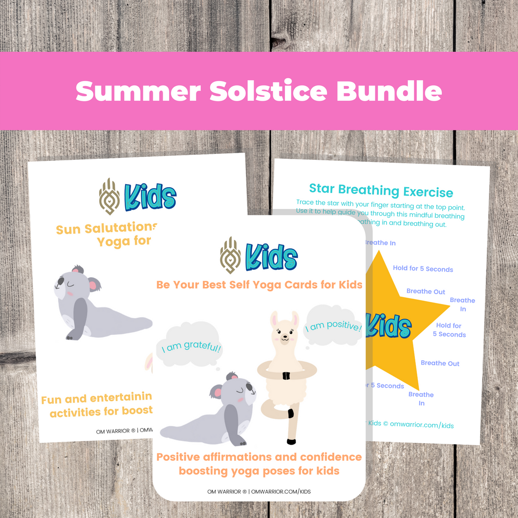 Summer Solstice Yoga Bundle for Kids
