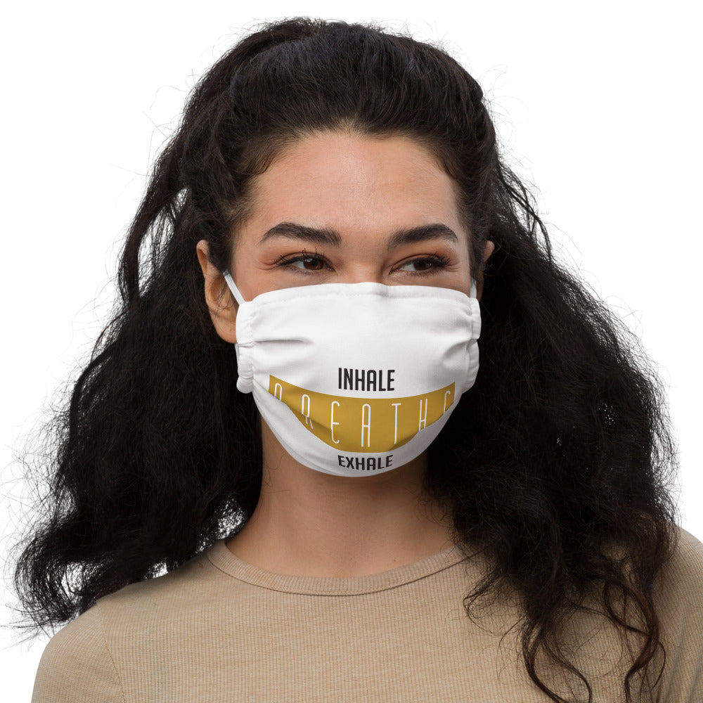Inhale Breathe Exhale Face Mask