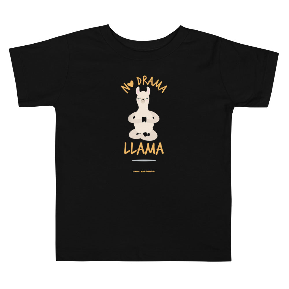 No Drama Llama Toddler Short Sleeve Tee