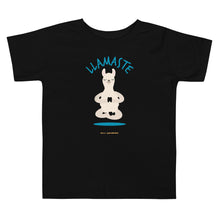 Load image into Gallery viewer, Llamaste Toddler Short Sleeve Tee
