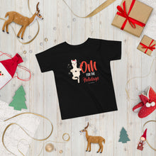 Load image into Gallery viewer, OM For The Holidays Toddler Short Sleeve Tee
