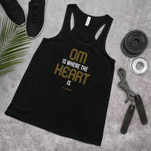Load image into Gallery viewer, OM Is Where The Heart Is Racerback Tank
